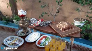 غذای لذیذ عمارت بوم گردی سلطان میدان - شاهرود - روستای میغان
