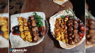 غذای لذیذ عمارت بوم گردی سلطان میدان - شاهرود - روستای میغان